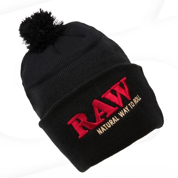 RAW Knit Beanie Hat for Men Women | - Picture 1 of 5